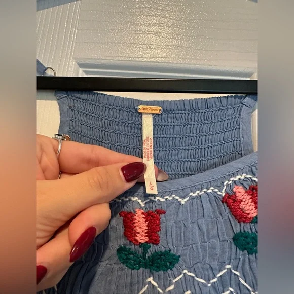 Free People Tip Toeing Tulip Midi Dress - Picture 4 of 5